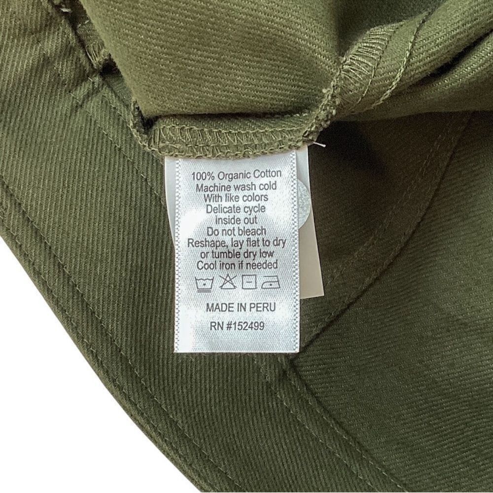 Amour Vert Olive Green Wide-Leg Pants - Picture 11 of 11